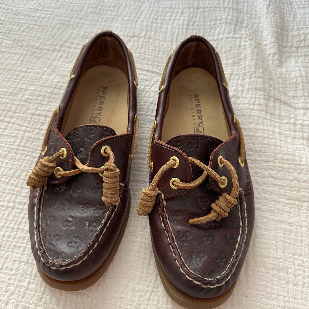 Sperry Top Sider Leather Boat Shoe